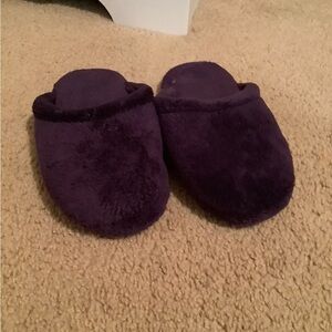Amazon Plush Purple Slippers